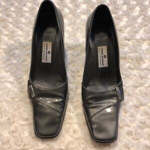 Vintage Balmain Leather Patent Pumps Size 38
